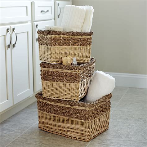 wayfair wicker baskets|home goods wicker storage baskets.